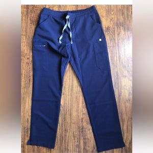 FIGS Navy Yola Skinny Scrub Pants Bottoms TW2000R  Size M